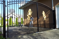 Aluminum gates